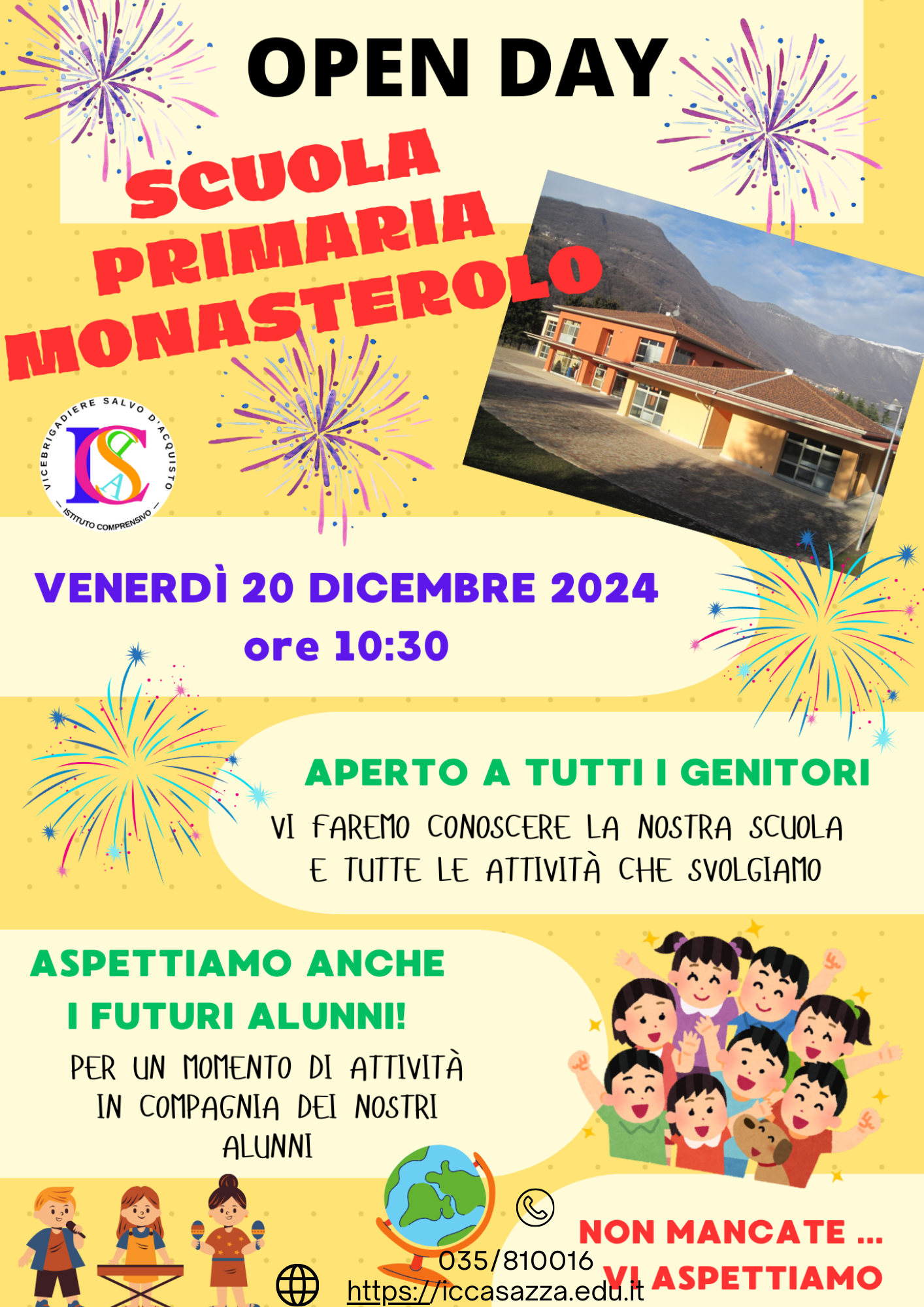 OPEN DAY MONASTEROLO