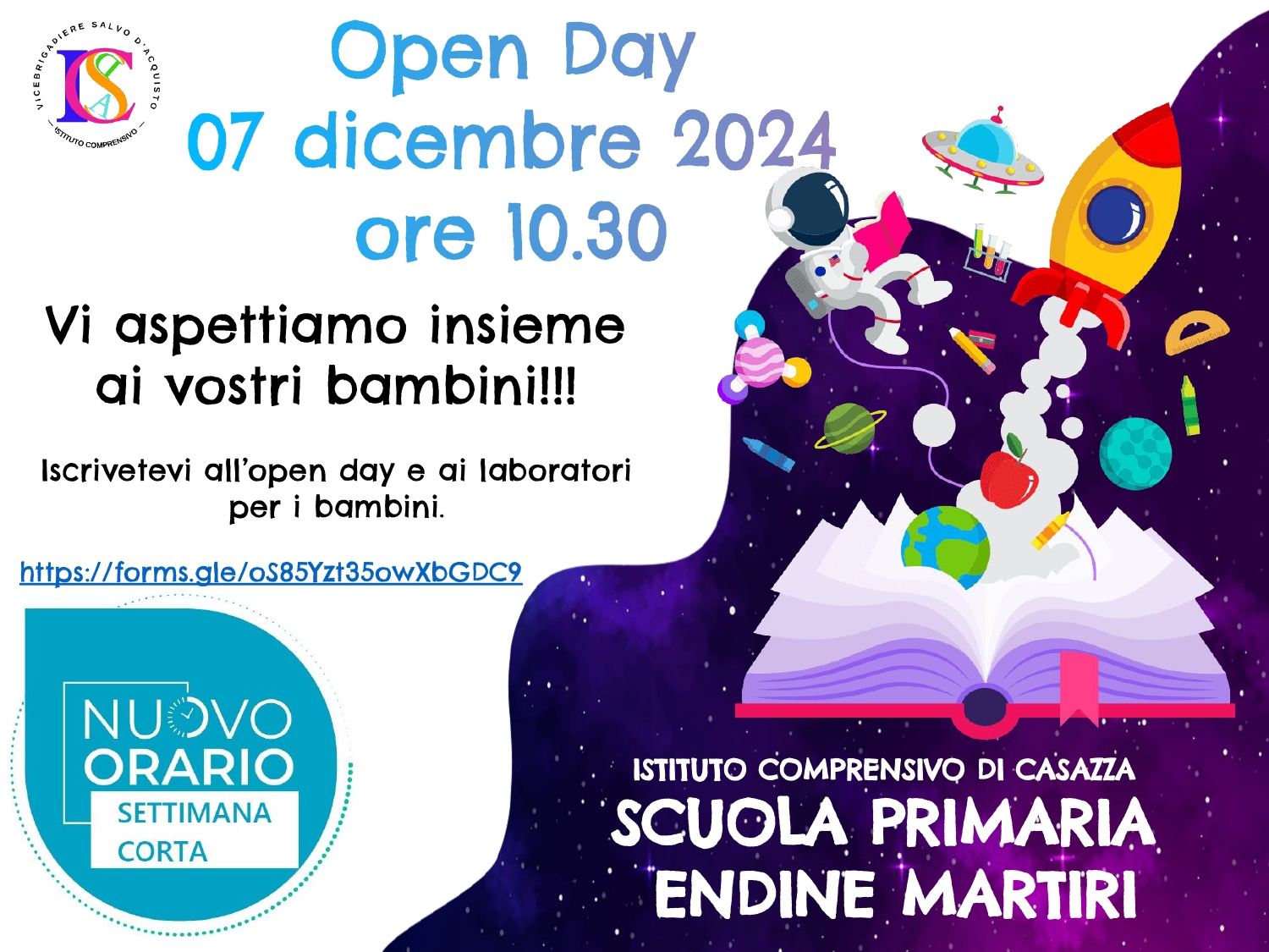 OPEN DAY PRIMARIA ENDINE